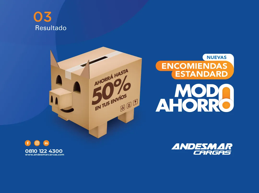 Andesmar Cargas: Resultado