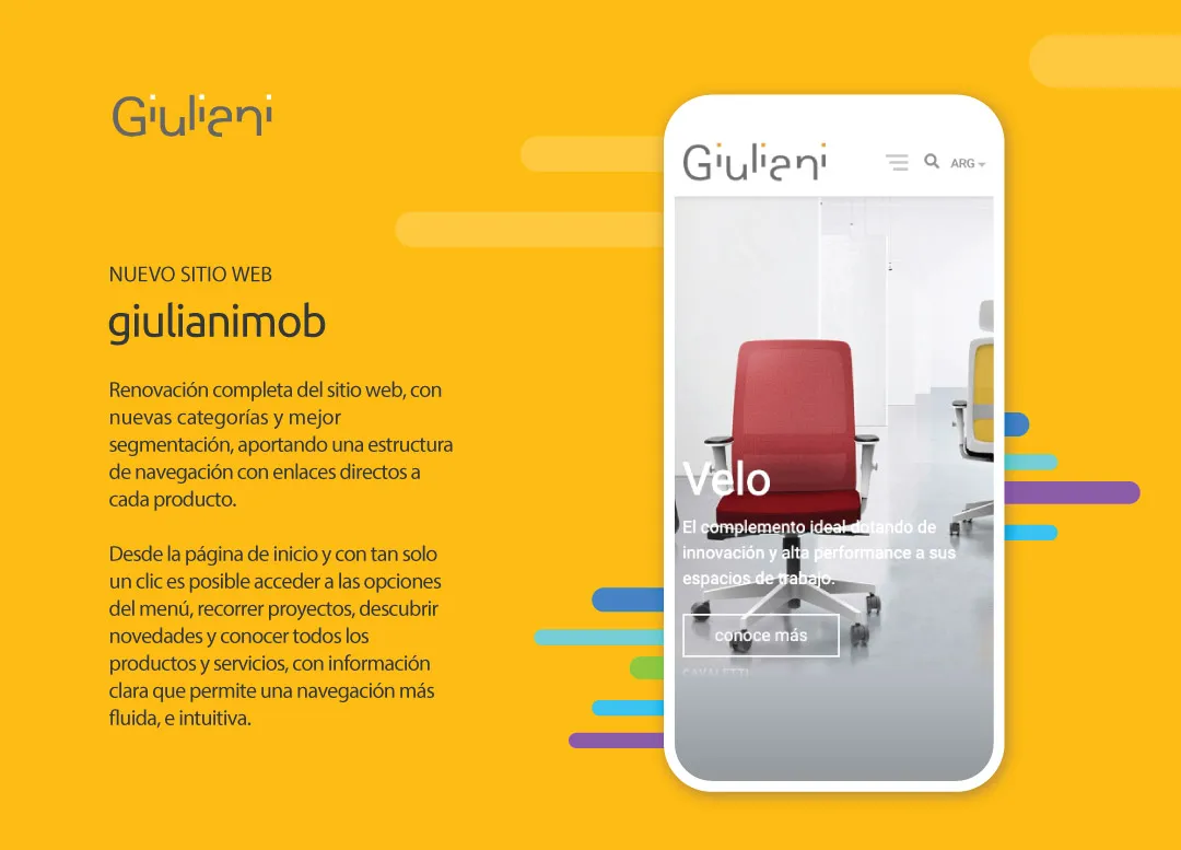 Giuliani: Nuevo sitio web