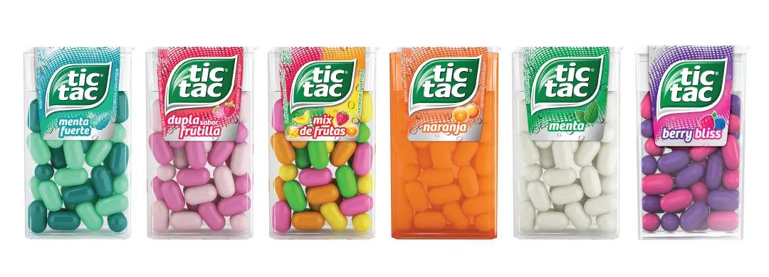 Tic Tac: Los sabores